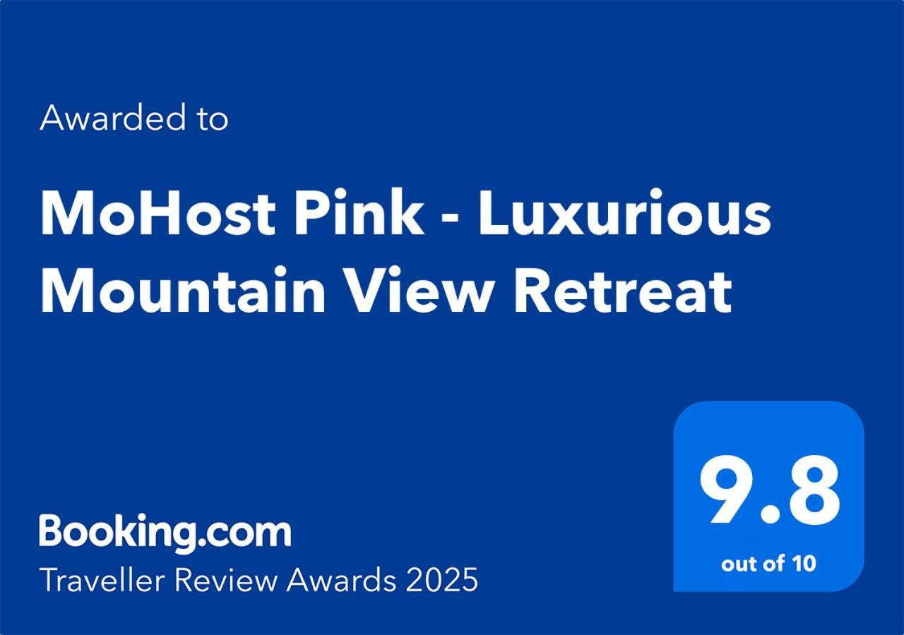 דירה Mohost Pink - Luxurious Mountain View Retreat *